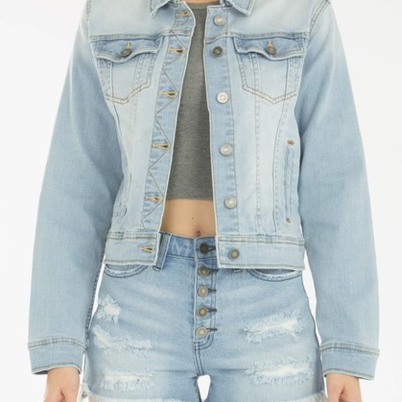 KanCan Denim Jacket - Picture 1 of 1